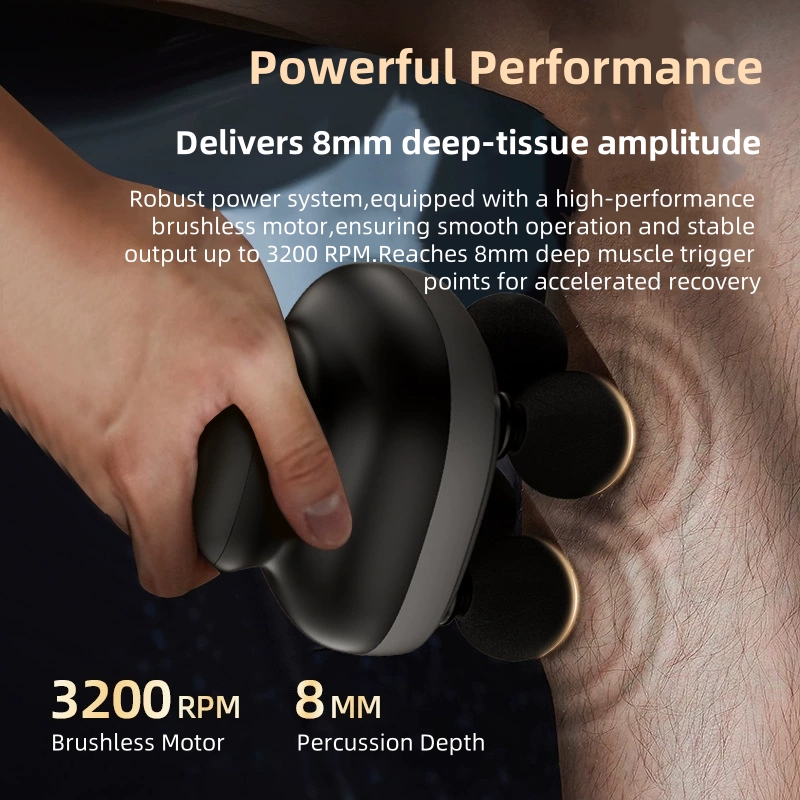 4-Heads Handheld Fascia Gun Pr - Power Tools Professional recension och pris